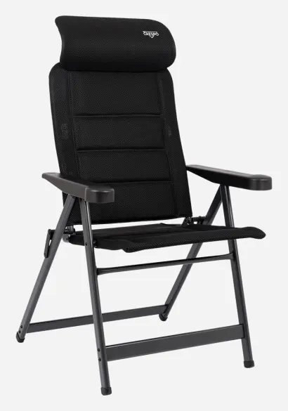 Silla reclinable – AP/237 – Air-Deluxe – Compact – Negro