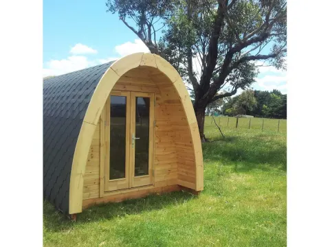 Luxury Camping Pod 2.4 x 5.9 en doble pared