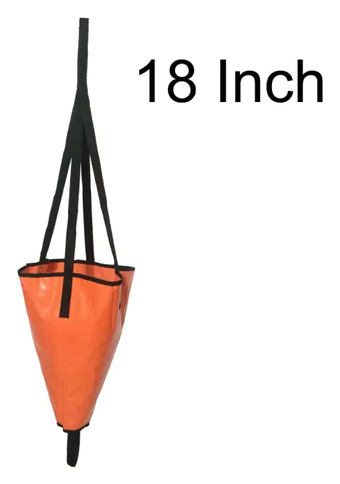 24/18 pulgadas Kayak canoa barco yate PVC ancla marina Drogue traje de freno a la deriva Fising accesorios de barco inflable