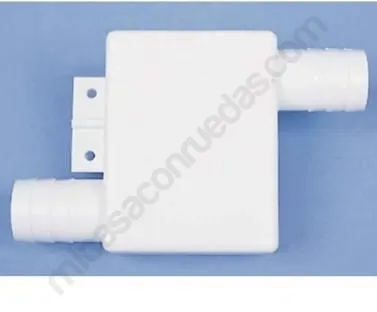 Sifón para instalaciones agua 25 mm
