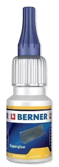 BERNER Pegamento rápido de cianocrilato universal en 20G.  – Ref. 243427