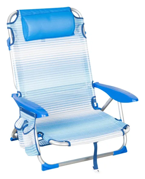 Silla de playa plegable antivuelco Aktive