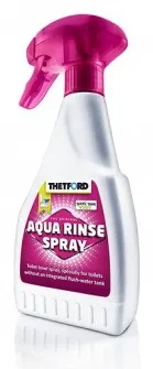 Aqua Rinse spray Thetford, aerosol limpieza inodoro