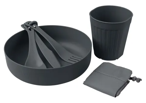 Sea to Summit DeltaLight solo set de vajilla – Anthracite