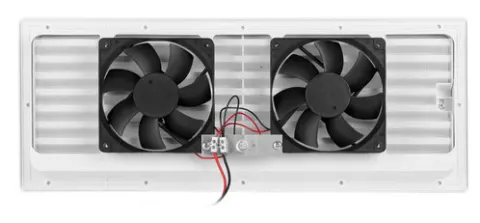 Rejilla de ventilación con 2 válvulas