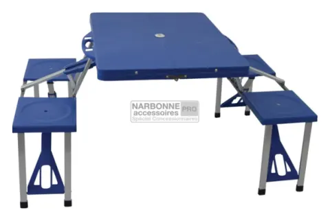 Mesa picnic plegable de maletín Eco Bayasun