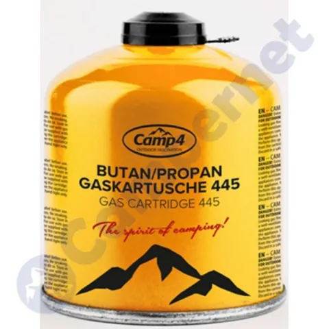 Cartucho rosca gas 450 grs.