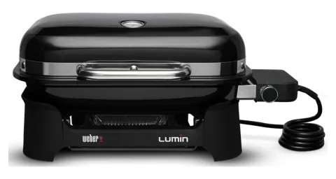 Weber Lumin Compact Black barbacoa eléctrica