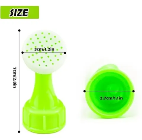 Boquilla rociadora de botella para agua o bomba manual de camping para regar plantas o ducha en playa y montaña.