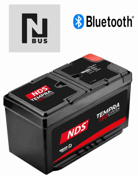 Batería de litio LiFePO NDS tempra 150