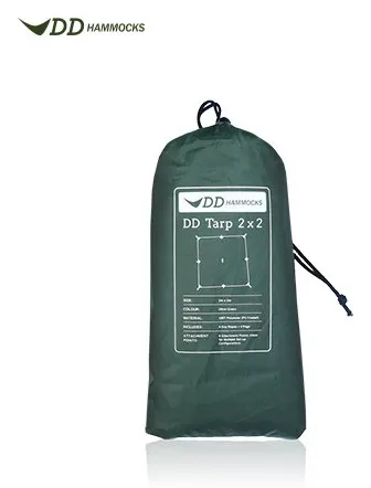 DD Hammocks Tarp 2X2 verde oliva – Toldo Bushcraft