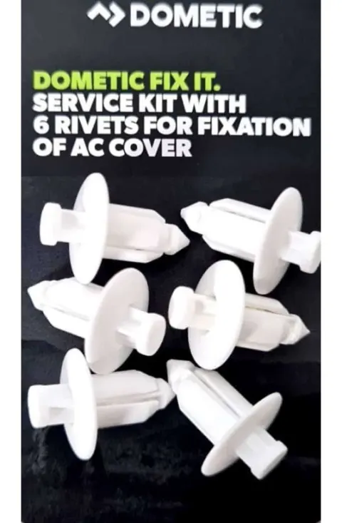 Tornillos para aire acondicionado Dometic kit de 6 unidades