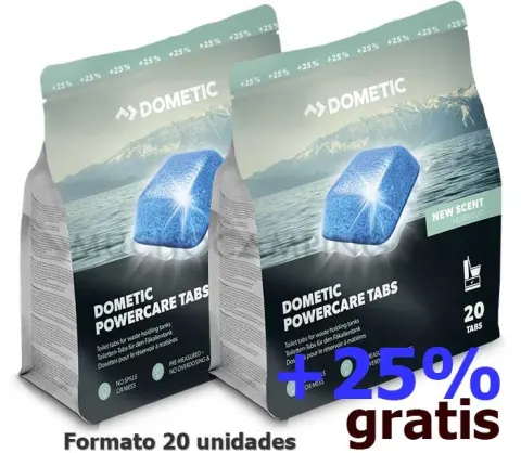 DOMETIC Pack 2 X 20 Pastillas Powercare Dometic