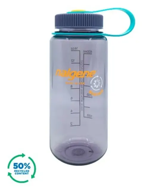 Botella reutilizable 500 ml berenjena boca ancha Nalgene Sustain