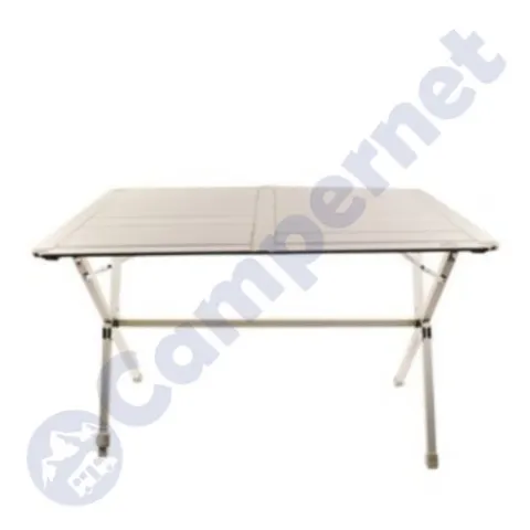 Mesa lamas aluminio 4 plazas