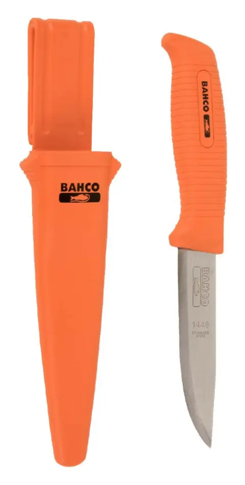 Bahco Cuchillo Multifunción 1446-OV – Cuchillo escandinavo