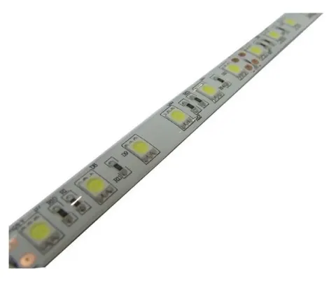Tira Led 5m blanco con silicona (chip smd5050)