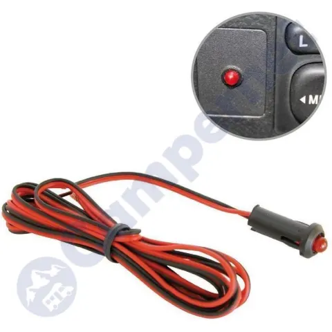 Led rojo intermitente