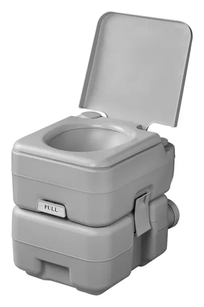 Inodoro Wc Químico Portátil Potti Gris 10L/20L