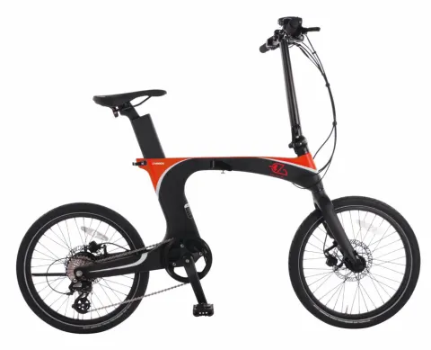 Bicicleta eléctrica plegable de carbono EZA