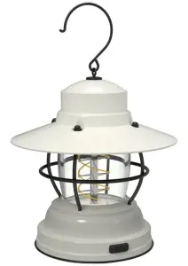 Barebones Outpost farol Vintage-blanco –
