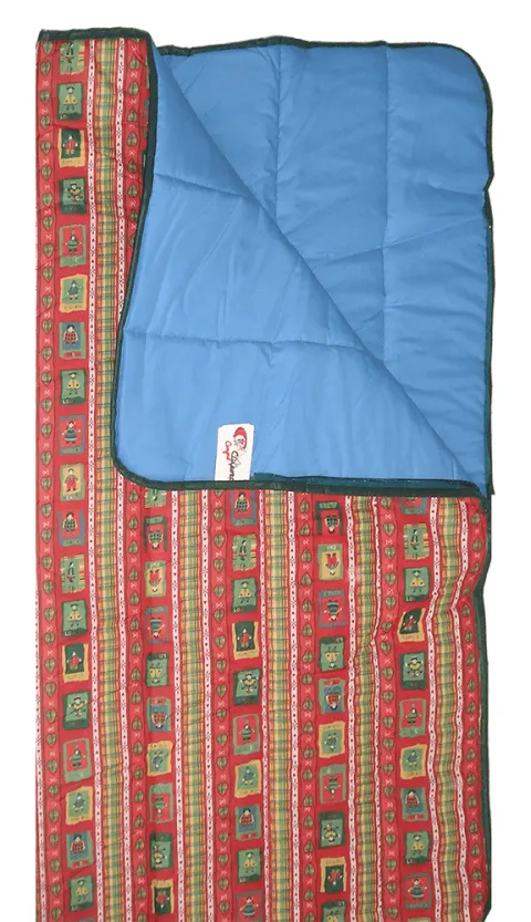 Saco de dormir estampado Clisport Rayas Rojas