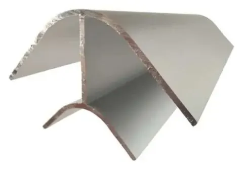 Perfil de aluminio 2 m ángulo corto
