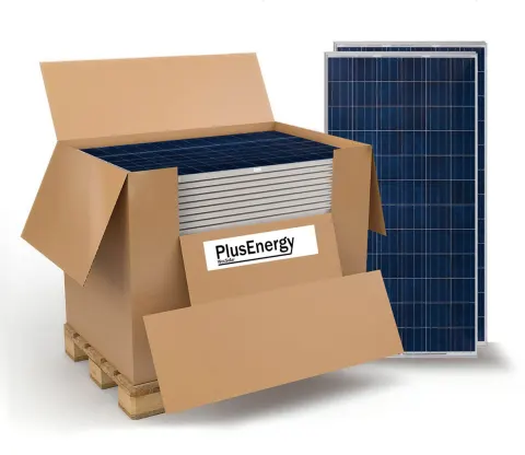 Pallet de Panel Solar 280W Policristalino. WCCSOLAR