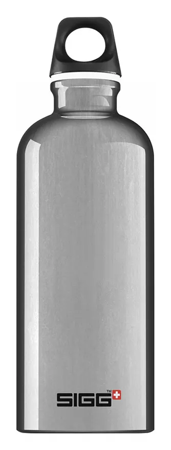 SIGG Traveller botella para beber de 1 l – Silver