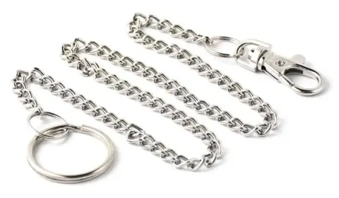 Llavero cadena de bolsillo Key-Bak con broche de presión