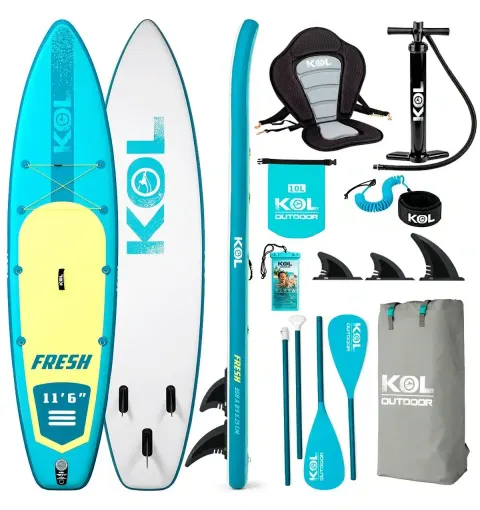 Paddle Surf Hinchable Fresh 11′ 6″ – Full Pack