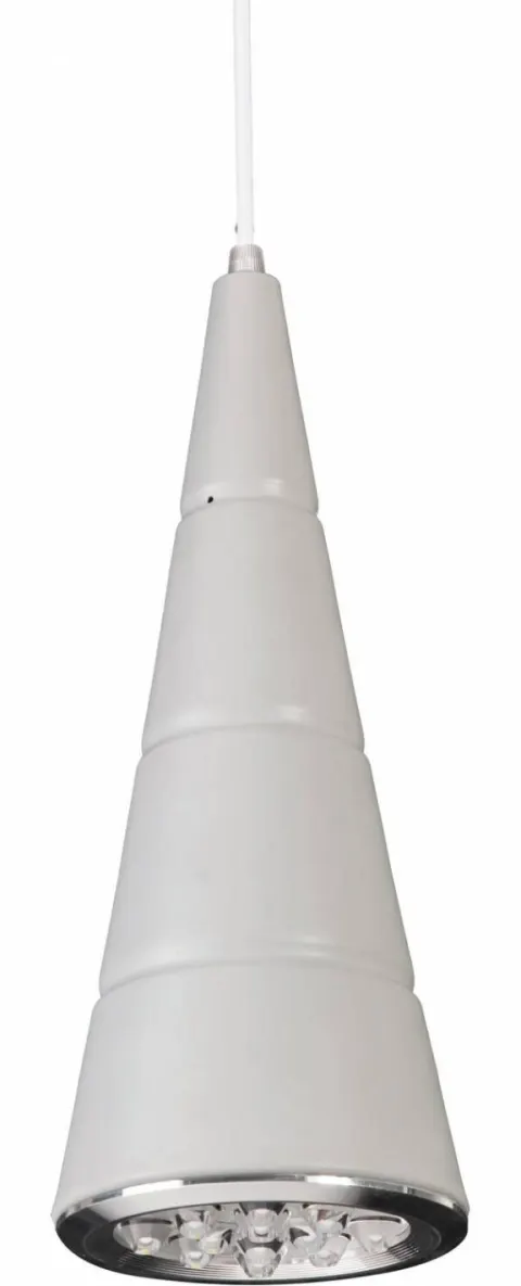 Suspensión cónica Led en aluminio 220 voltios
