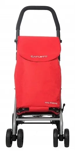 Carro de Compra muy plegable rojo Lett 430 Carlett