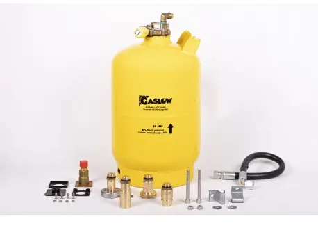 Bombonas recargables GLP 11 kg con toma carga exterior. Gaslow