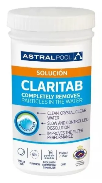 Floculante en tabletas AstralPool Claritab Plus