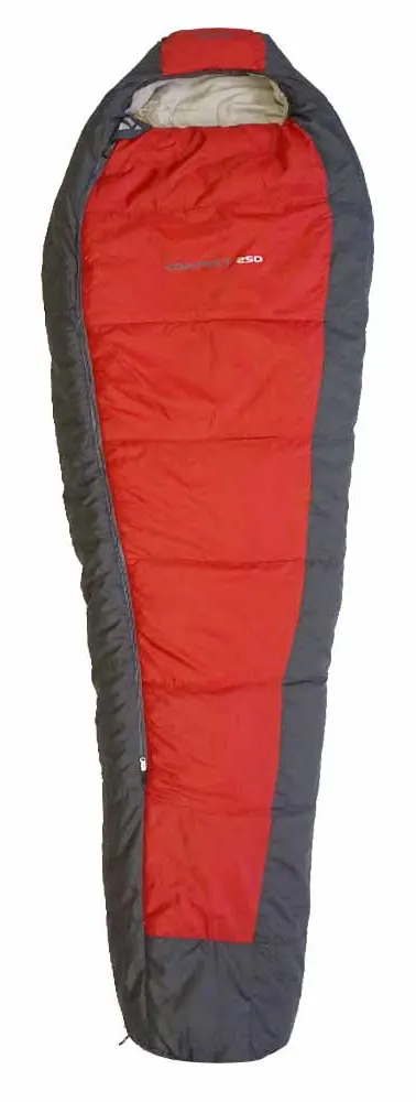 Saco de dormir Setmil COMPACT 250 +8º- rojo