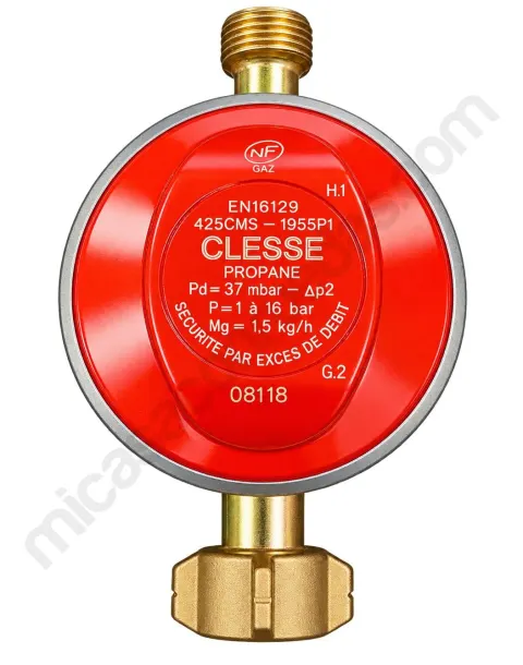 Regulador de seguridad CLESSE NF para propano 13 kg – 37 mbar