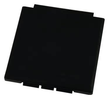 Tapa de repuesto toma exterior negra