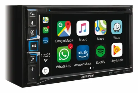 Estación multimedia conectada 2DIN INE-W611DC con GPS integrado ALPINE