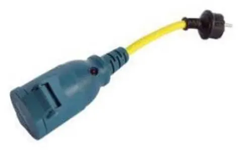 Adaptador De Corriente 16a/250v-schuko Plug/cee