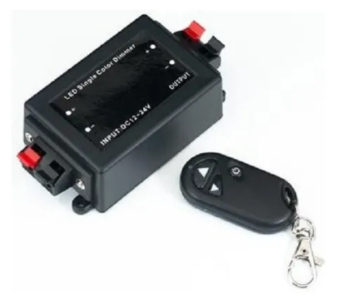 Controlador dimmer para tiras de led con mando a distancia