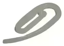 Enganche para guia de railes flexibles de cortina para caravanas, autocaravanas y camper.