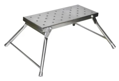 Somerjaus BANQUETA PLEGABLE acero – Escalón para caravana