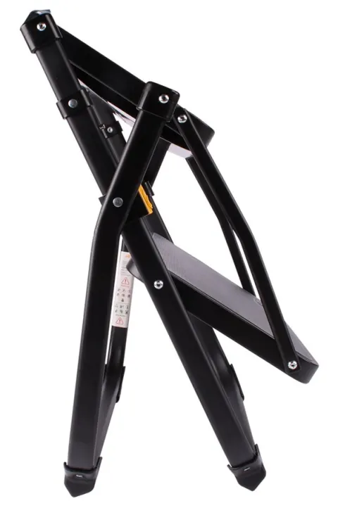 Escalón plegable HTD Black de 2 peldaños