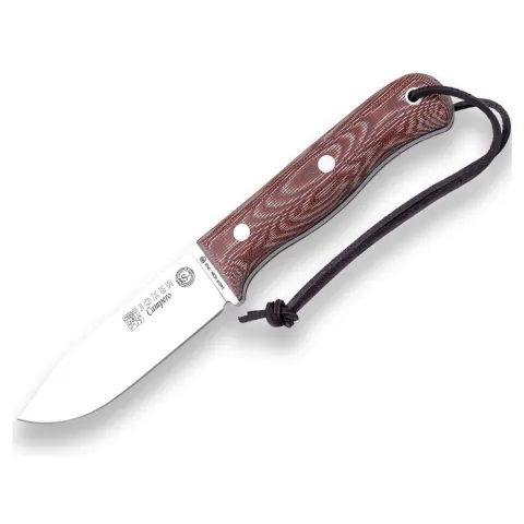 Joker BS9 Campero Canvas Micarta – Cuchillo de supervivencia y bushcraft