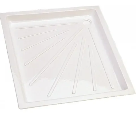 Plato de ducha blanco 910 x 820 x 53 mm