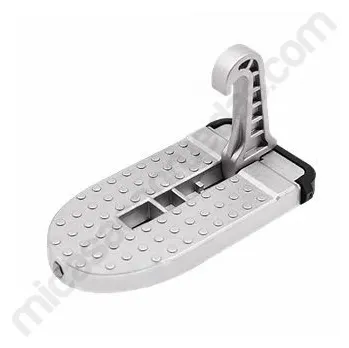 Peldaño portátil para puerta y martillo de seguridad