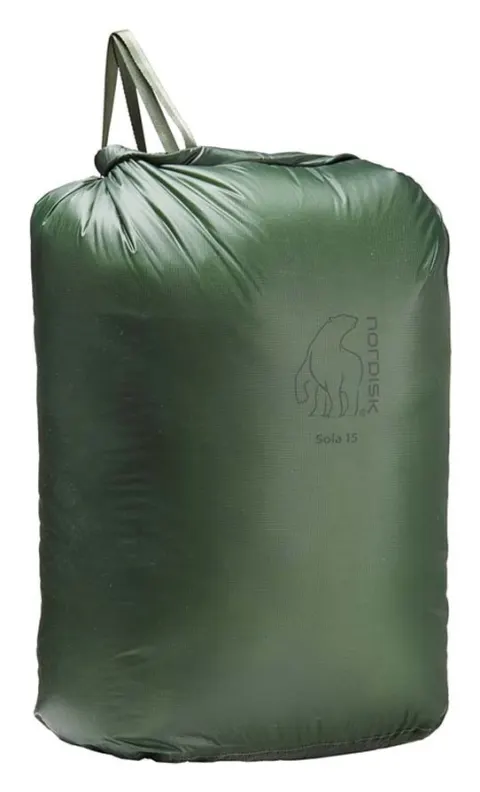 Nordisk Sola 15 Dry Bag Forest green – Bolsa estanca