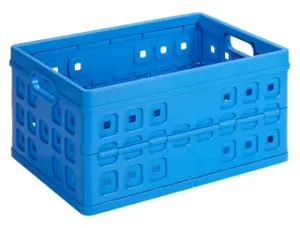 Sunware Square Vouwkrat azul 46 L