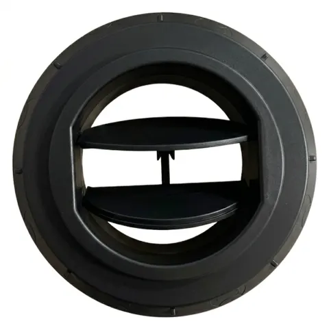 Difusor de aire Ø 60 regulable y orientable NEGRO